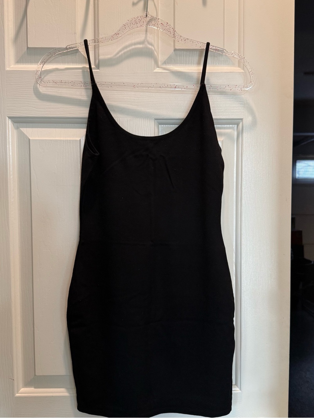 Iris Mini Slip Dress in Black Size Small Like New
